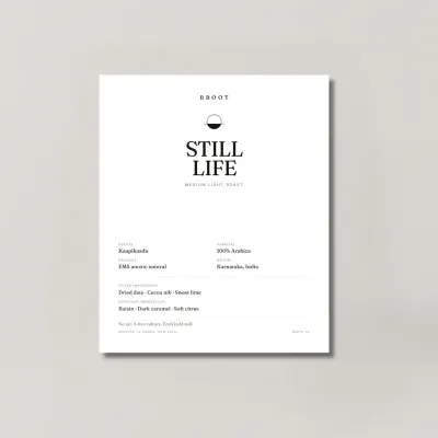 STILL LIFE