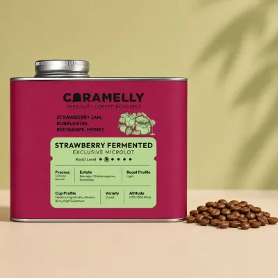 Caramelly Strawberry Fermented Coffee (Exclusive Microlot)