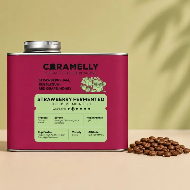 Caramelly Strawberry Fermented Coffee (Exclusive Microlot)