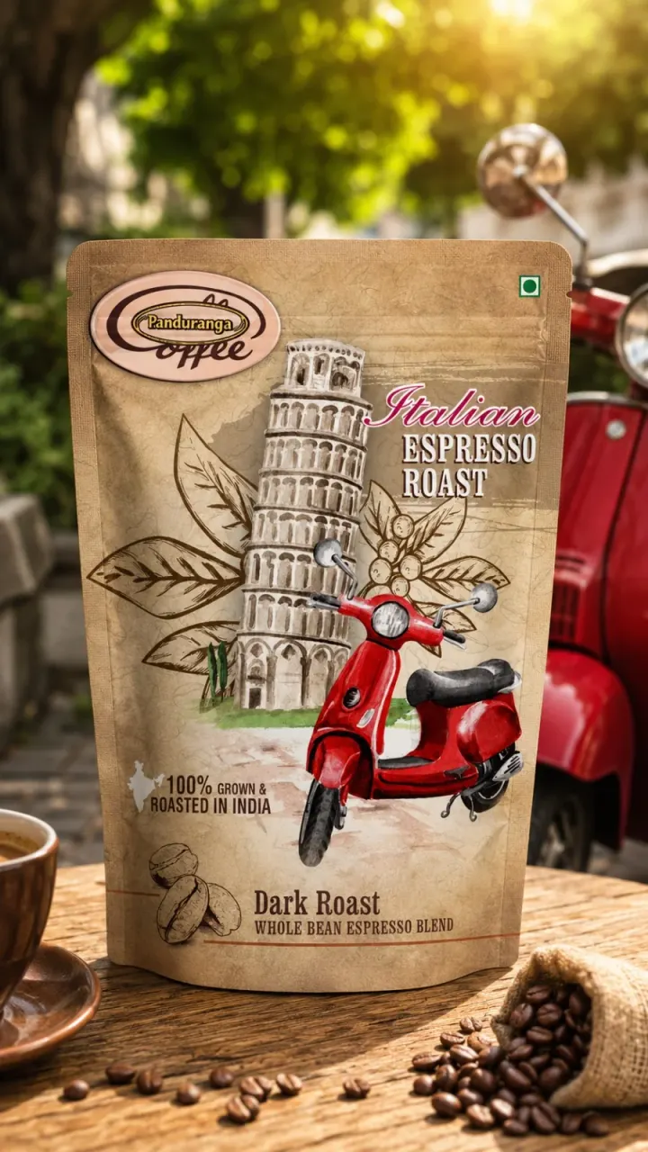 Italian Espresso DARK ROAST Pure Coffee