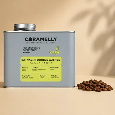 Caramelly Ratnagiri Double Washed Coffee