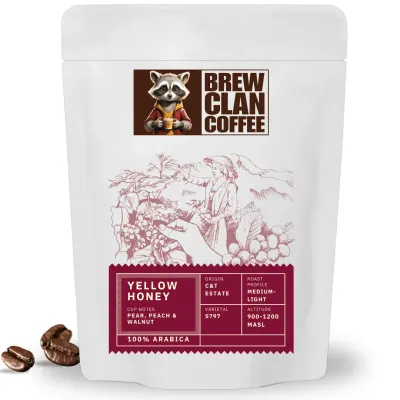 C&T Estate Yellow Honey - 100% Arabica Specialty Coffee