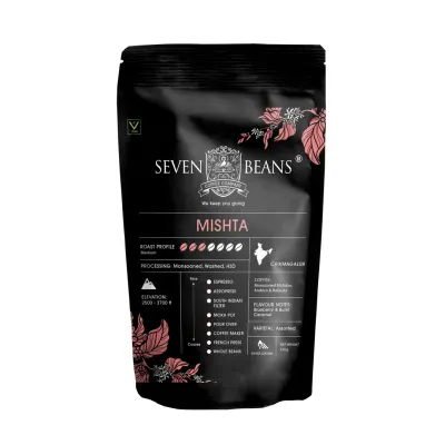 Mishta — Specialty Coffee Blend | Blueberry & Burnt Caramel | Medium Roast | Smooth & Low Acidity