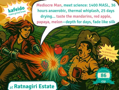 Ratnagiri Estate · Naturals, Anaerobic Thermal Shock - Medium Roast