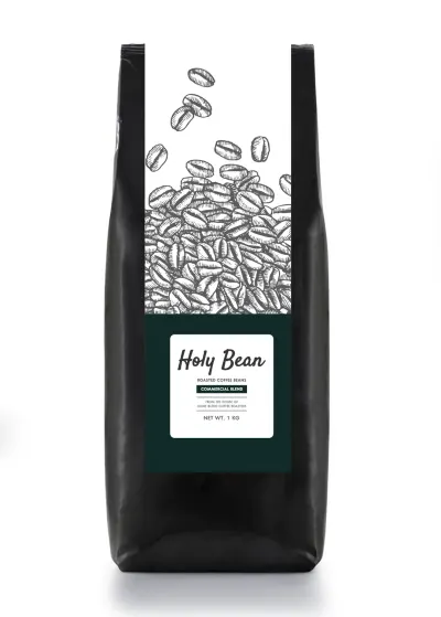 Commercial Blend - Whole Bean Coffee - 1 KG