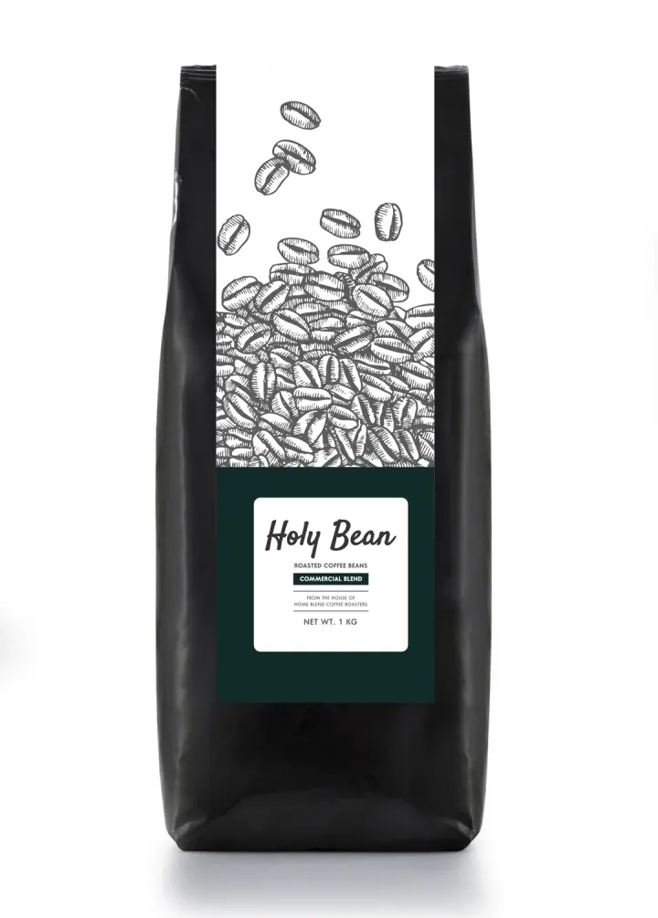 Commercial Blend - Whole Bean Coffee - 1 KG