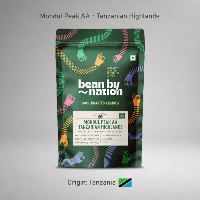 Tanzania AA Coffee - Mondul Peak (Light Roast)