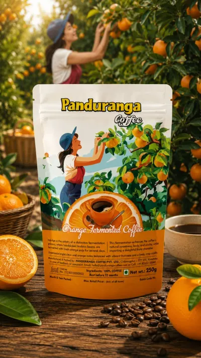 New Launch ORANGE FERMENTED COFFEE 250g