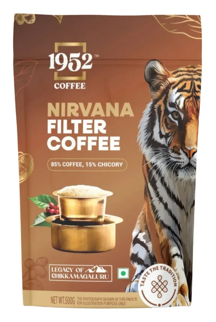 Nirvana Filter Coffee, (85/15 Speciality Filter Coffee )