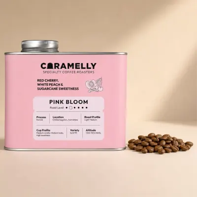 Caramelly Pink Bloom Coffee