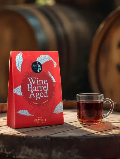 Wine Barrel Aged Coffee