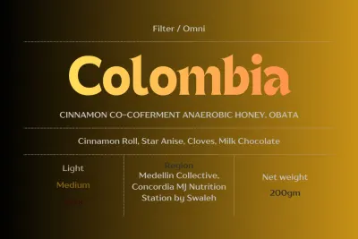 Colombia Obata Cinnamon Coferment