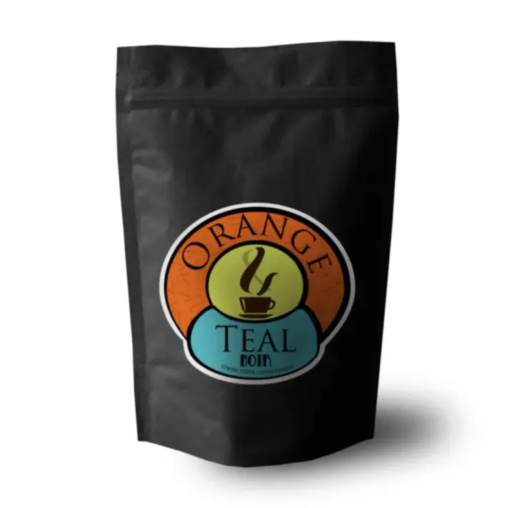 Orange & Teal – Noir – Strong Filter Coffee