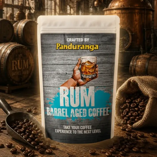 NEW LAUNCH RUM BARREL AGED COFFEE (FOR BLACK COFFEE)