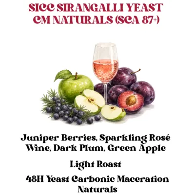 SICC Sirangalli Yeast CM Naturals (SCA 87+)
