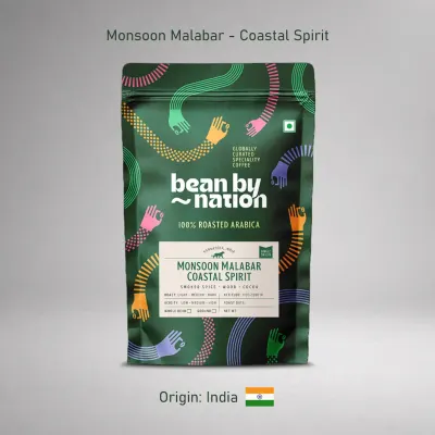 Monsoon Malabar Coffee – Coastal Spirit (Indian Arabica)