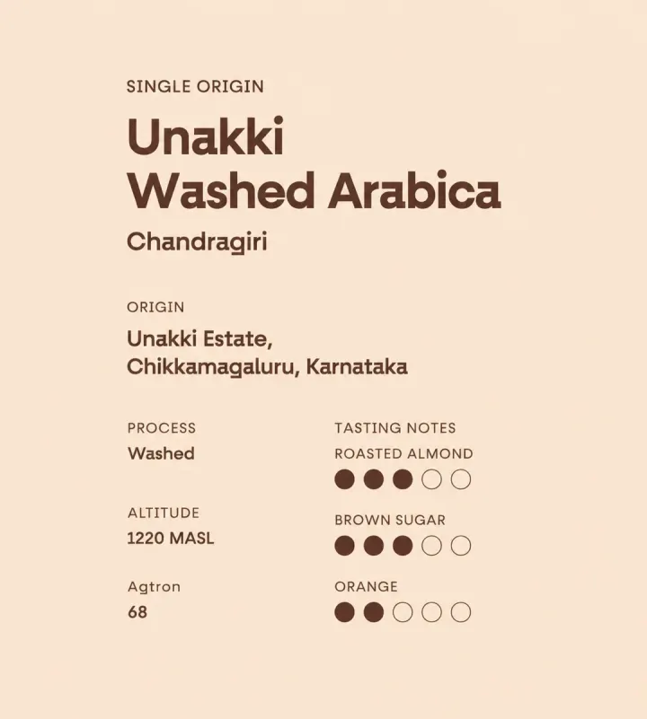 Unakki Washed Arabica