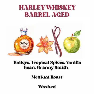 Harley Whiskey Barrel Aged (SCA 87+)