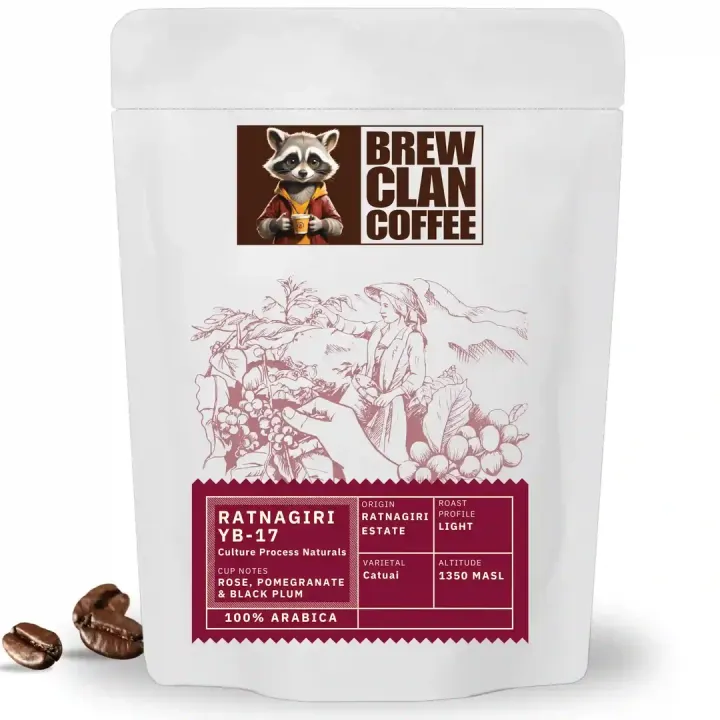 Ratnagiri Estate YB-17 Culture Process Naturals - 100% Arabica