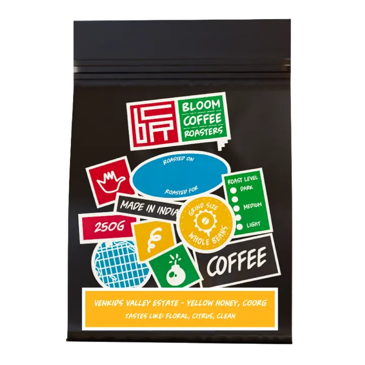 Venkids Valley Estate · Yellow Honey - Coorg - Light Roast