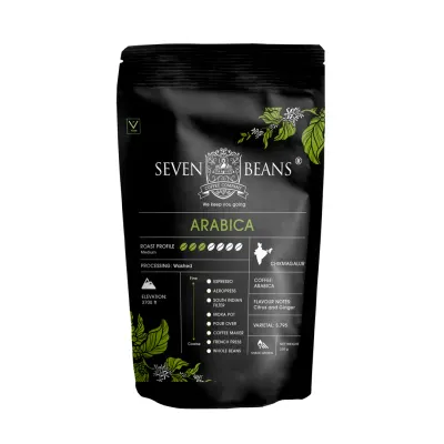 Arabica | AAA Single Origin Chikmagalur Coffee | Italian Artisan Roast |